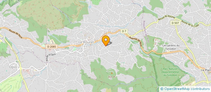 localisation de l'entreprise MOBDESIGN  LE ROURET