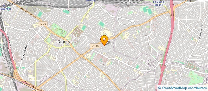 localisation de l'entreprise MOBE TRANSPORTS  DRANCY