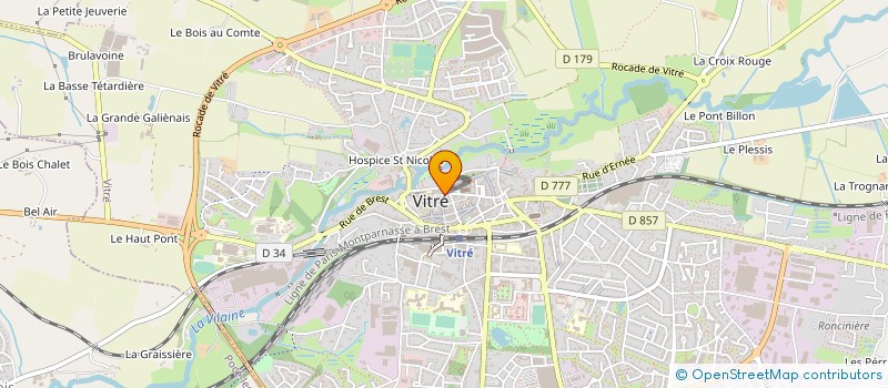 localisation de l'entreprise MOBEAL  VITRE