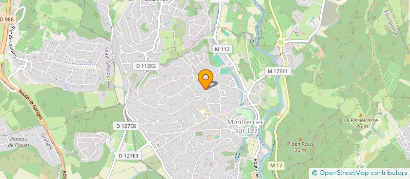 localisation de l'entreprise MOBELU  MONTFERRIER-SUR-LEZ