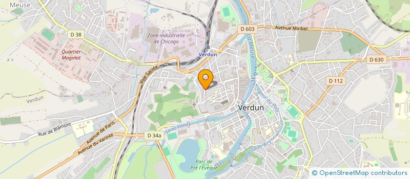 localisation de l'entreprise MOBEMBO à VERDUN