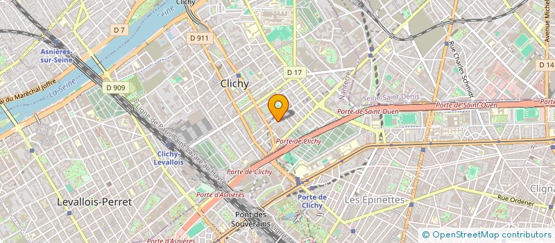 localisation de l'entreprise MOBENSAI CONSULTING à CLICHY