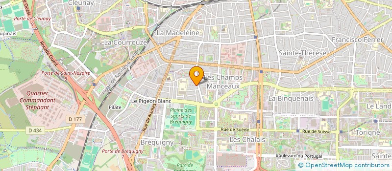 localisation de l'entreprise MOBEOS HOLDING  RENNES