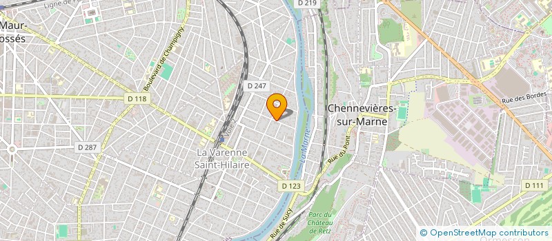 localisation de l'entreprise MOBERS INVEST à SAINT-MAUR-DES-FOSSES