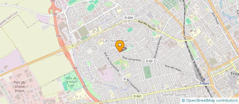 localisation de l'entreprise MOBI 3 SERVICES  LES NOES-PRES-TROYES