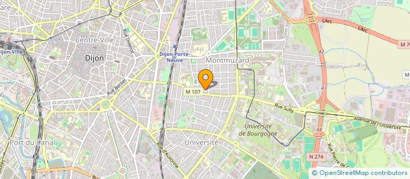 localisation de l'entreprise MOBI à DIJON