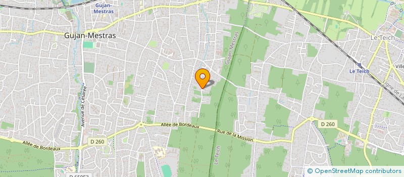 localisation de l'entreprise MOBI  GUJAN-MESTRAS