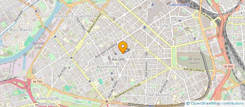 localisation de l'entreprise MOBI-ANIM à LILLE