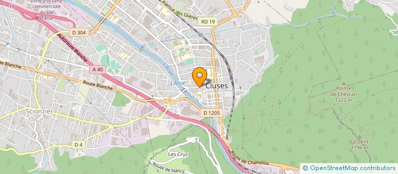 localisation de l'entreprise MOBI COM CENTER à CLUSES