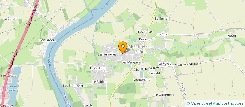 localisation de l'entreprise MOBI CONFORT à MESSIMY-SUR-SAONE