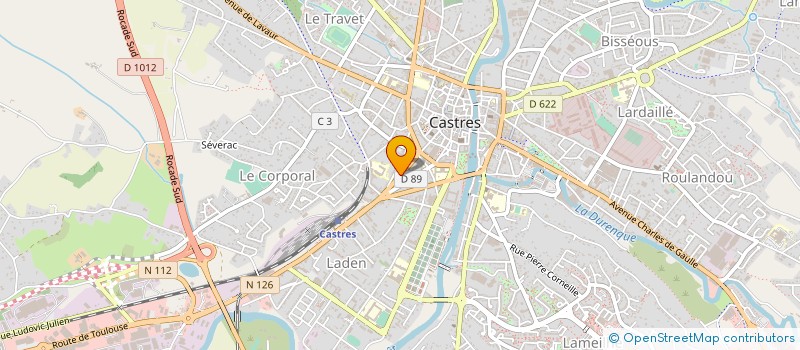 localisation de l'entreprise MOBI DECOR à CASTRES