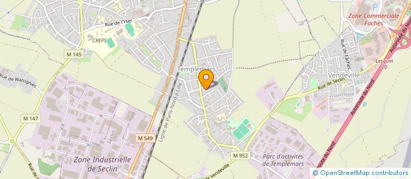 localisation de l'entreprise MOBI DEPAN' à VENDEVILLE