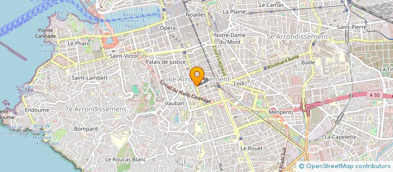 localisation de l'entreprise MOBI DISCOUNT à MARSEILLE