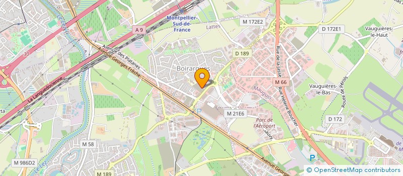 localisation de l'entreprise MOBI G SA à LATTES