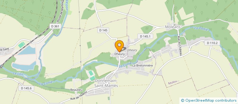 localisation de l'entreprise MOBI LIES à DONNEMAIN-SAINT-MAMES