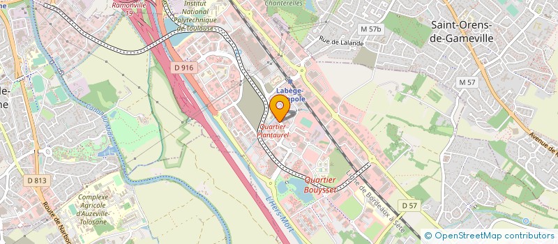 localisation de l'entreprise MOBI RIDER à LABEGE
