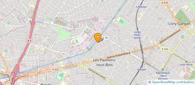 localisation de l'entreprise MOBI TRANS  LES PAVILLONS-SOUS-BOIS