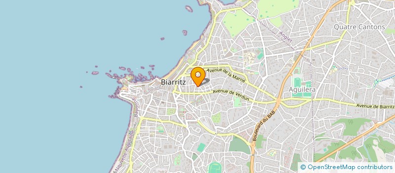 localisation de l'entreprise MOBIA à BIARRITZ