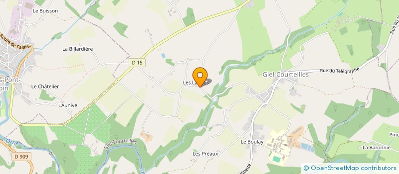 localisation de l'entreprise MOBIBAG à GIEL-COURTEILLES