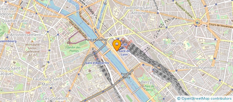 localisation de l'entreprise MOBICITE à PARIS