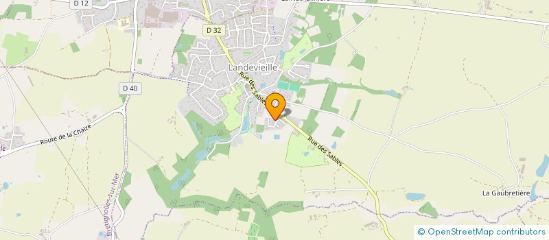 localisation de l'entreprise MOBICLEAN à LANDEVIEILLE