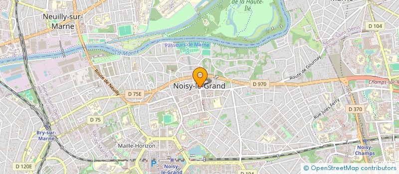 localisation de l'entreprise MOBICOM à NOISY-LE-GRAND