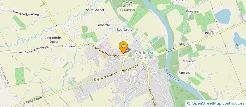 localisation de l'entreprise MOBICYCLES à VERDUN-SUR-GARONNE