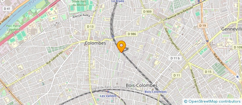localisation de l'entreprise MOBIDIS  COLOMBES