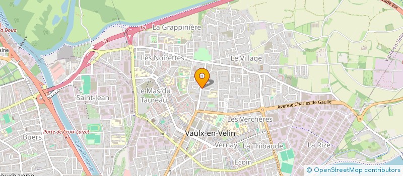 localisation de l'entreprise MOBIDIS AGENCEMENTS à VAULX-EN-VELIN