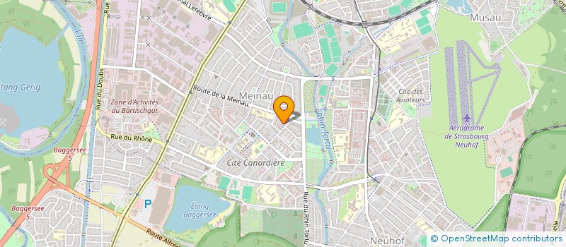 localisation de l'entreprise MOBIEST à STRASBOURG