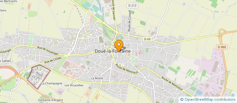 localisation de l'entreprise MOBIGEEK à DOUE-EN-ANJOU