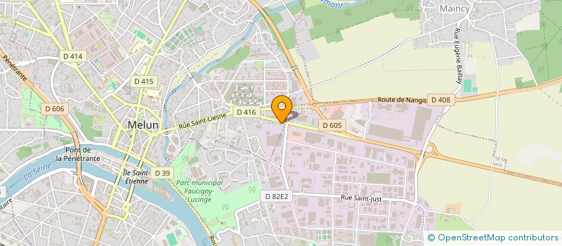 localisation de l'entreprise MOBIL+ à MELUN