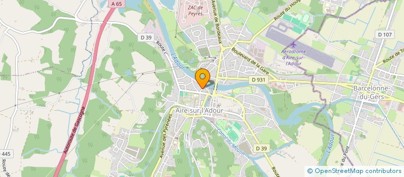 localisation de l'entreprise MOBIL ADOUR à AIRE-SUR-L'ADOUR