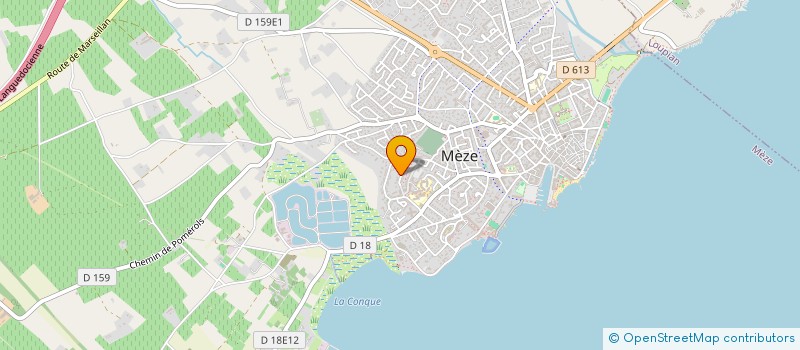 localisation de l'entreprise MOBIL ART 34 à MEZE