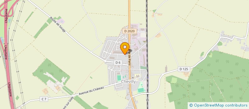 localisation de l'entreprise MOBIL'ART CONCEPT  CHEVILLY