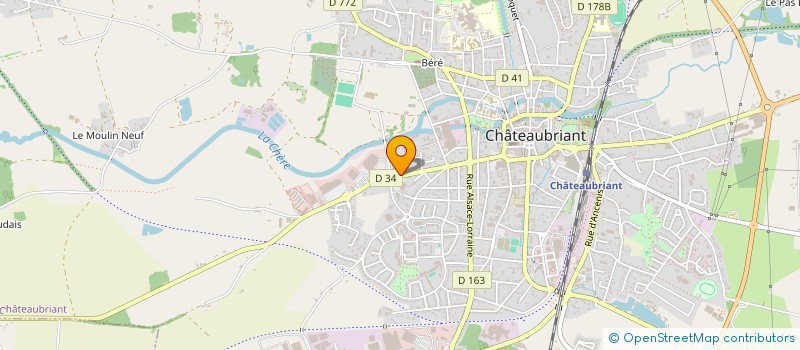 localisation de l'entreprise MOBIL'ASSOS SPORT  CHATEAUBRIANT