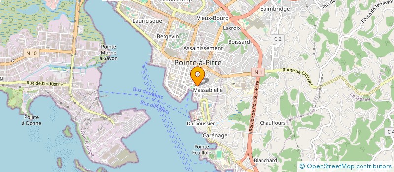 localisation de l'entreprise MOBIL'DISCOUNT à POINTE-A-PITRE