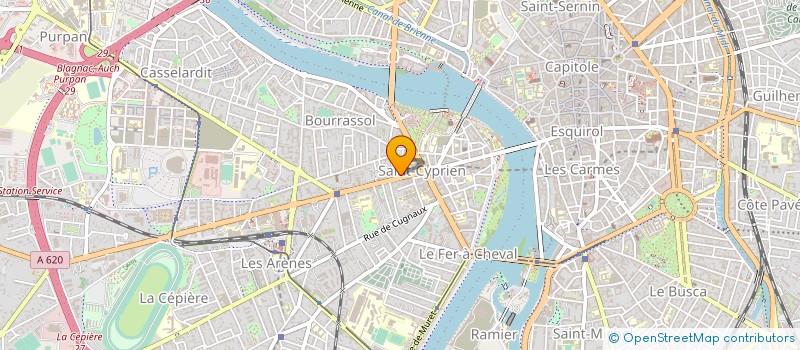 localisation de l'entreprise MOBIL & ELECTRONICS PARTS à TOULOUSE