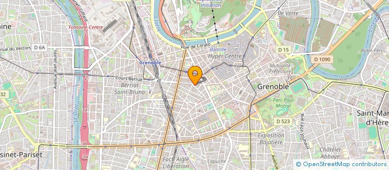 localisation de l'entreprise MOBIL'EMPLOI à GRENOBLE