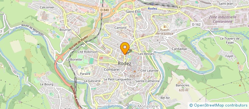 localisation de l'entreprise MOBIL EMPLOI  RODEZ