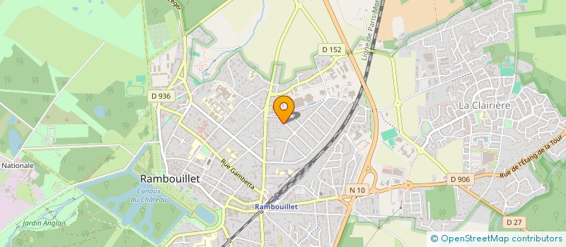 localisation de l'entreprise MOBIL'EUROPE à RAMBOUILLET