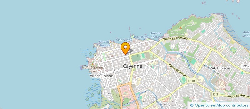 localisation de l'entreprise MOBIL'EXPRESS à CAYENNE