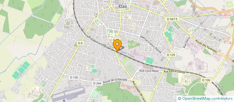 localisation de l'entreprise MOBIL HOME à DAX