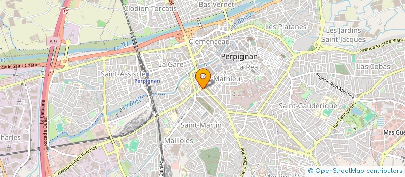 localisation de l'entreprise MOBIL'HOME 66 à PERPIGNAN