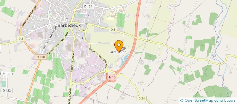 localisation de l'entreprise MOBIL-HOME INVESTISSEMENT à BARBEZIEUX SAINT HILAIRE