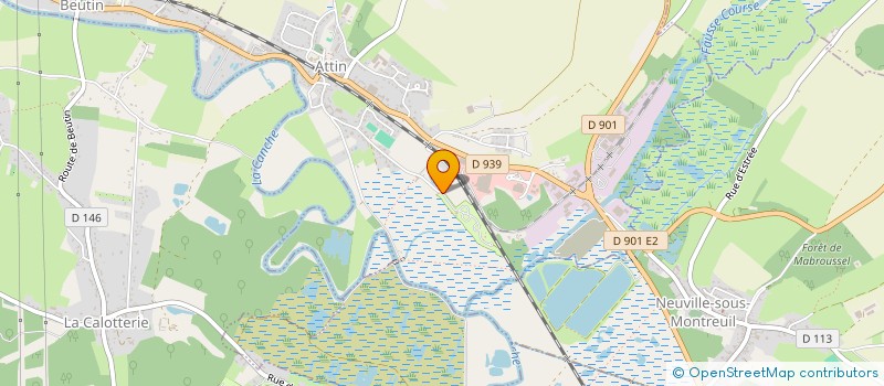 localisation de l'entreprise MOBIL HOME SERVICES  BOUIN-PLUMOISON