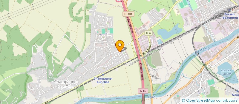 localisation de l'entreprise MOBIL I.T.  CHAMPAGNE-SUR-OISE