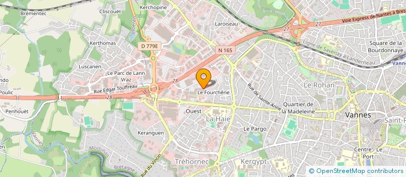 localisation de l'entreprise MOBIL'IMPACT VANNES à VANNES