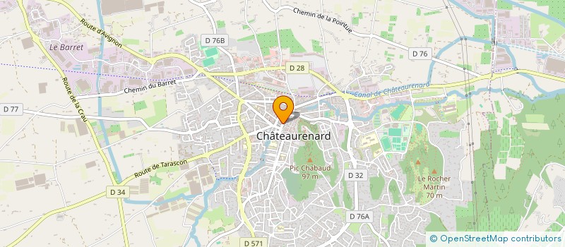 localisation de l'entreprise MOBIL'ISI  CHATEAURENARD