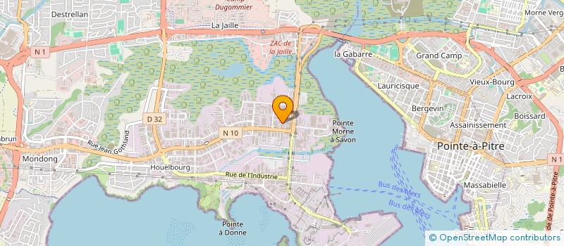 localisation de l'entreprise MOBIL'IZY F.W.I  BAIE-MAHAULT